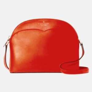 KATE SPADE Payton Dome Medium  Crossbody Shoulder Bag In Gazpacho Red NWOTS